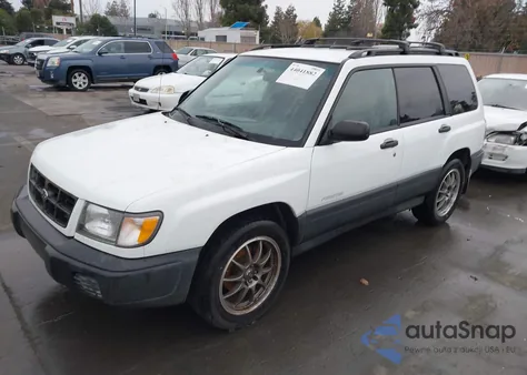 2000 Subaru Forester L from USA, damaged, VIN JF1SF6356YH717474